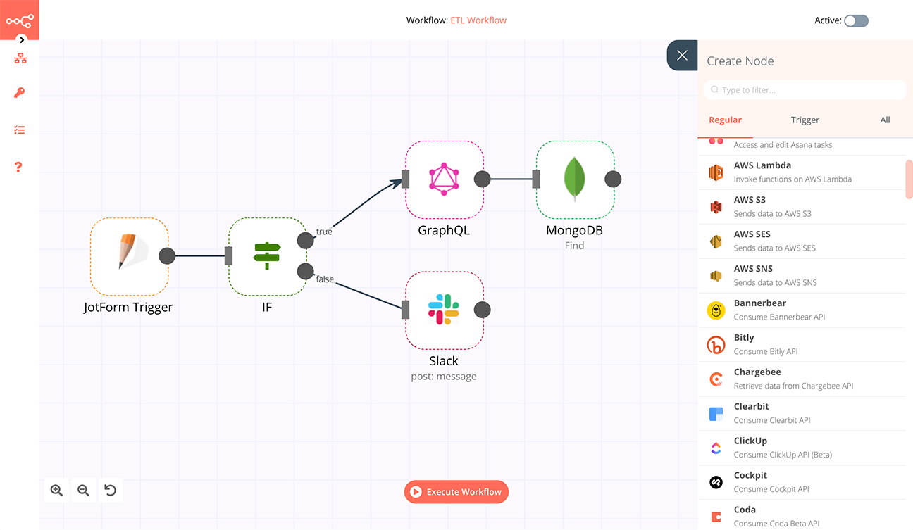 n8n interface